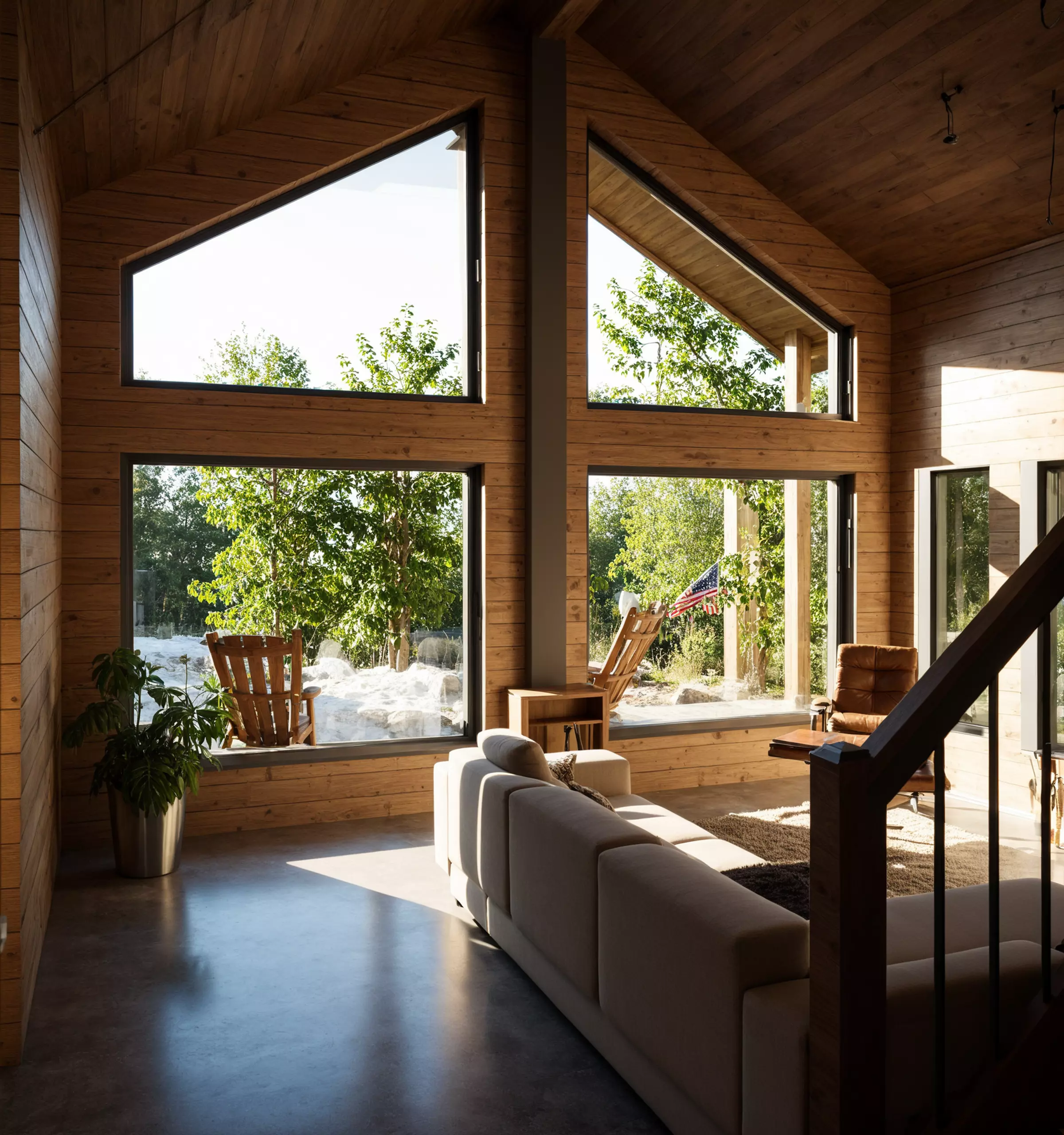 Wooden Cabin 3D Model Modern Architecture IFC SKP OBJ GLB FBX 3D model_5