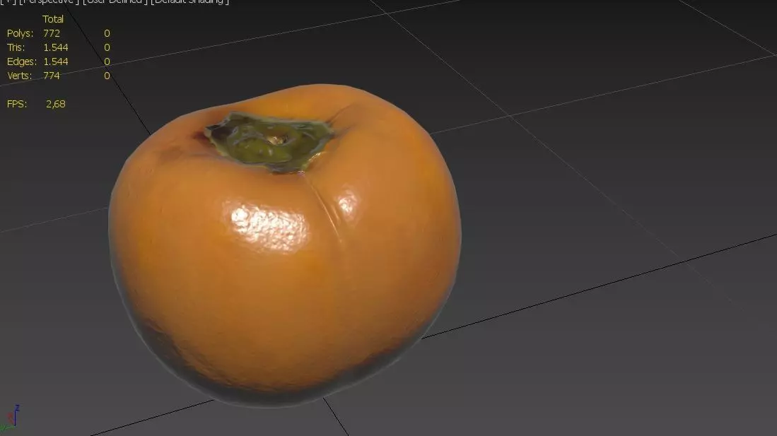 Persimmom M04 Low-poly 3D model_2