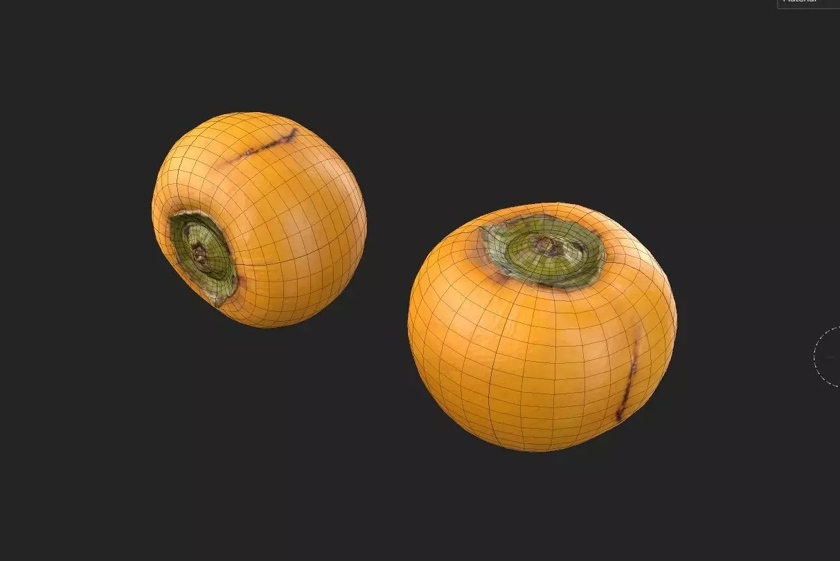 Persimmom M05 Low-poly 3D model_6