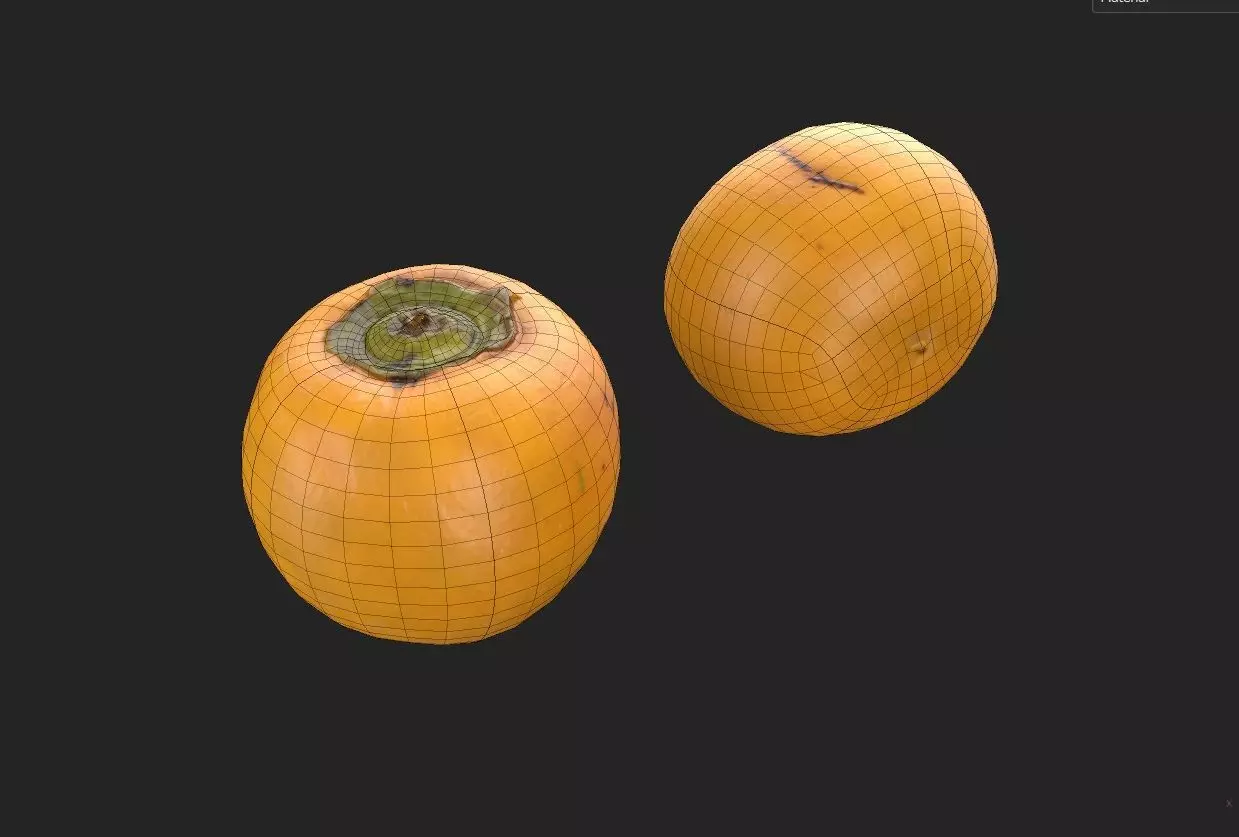 Persimmom M05 Low-poly 3D model_1