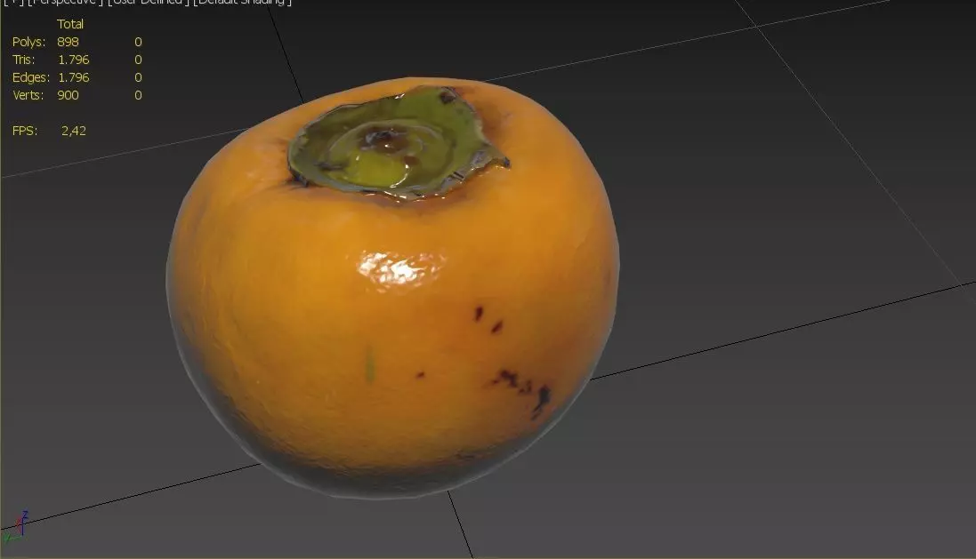 Persimmom M05 Low-poly 3D model_2