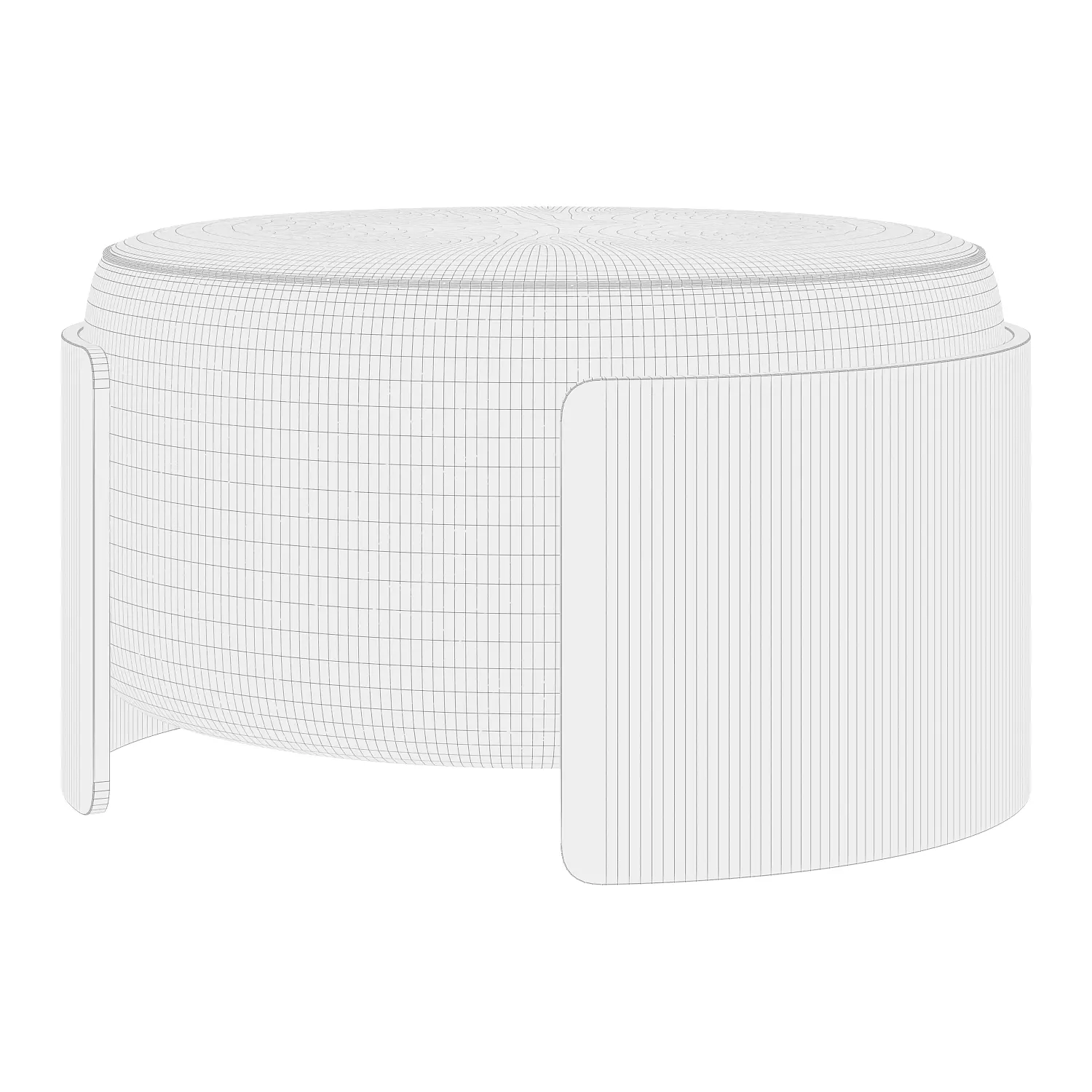 Pouf Lagom D 62 3D model_3