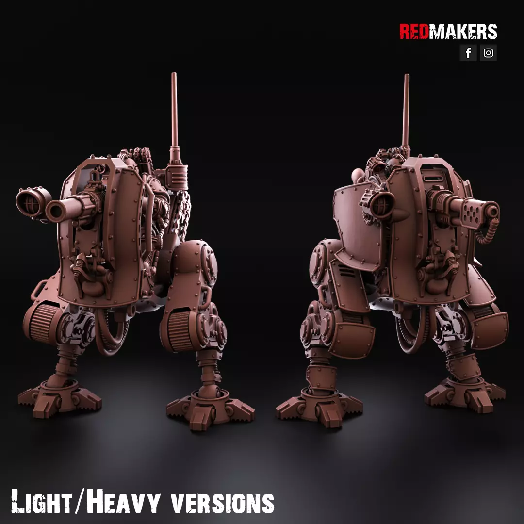 Scout Solar Mech - Imperial Force 3D print model_7