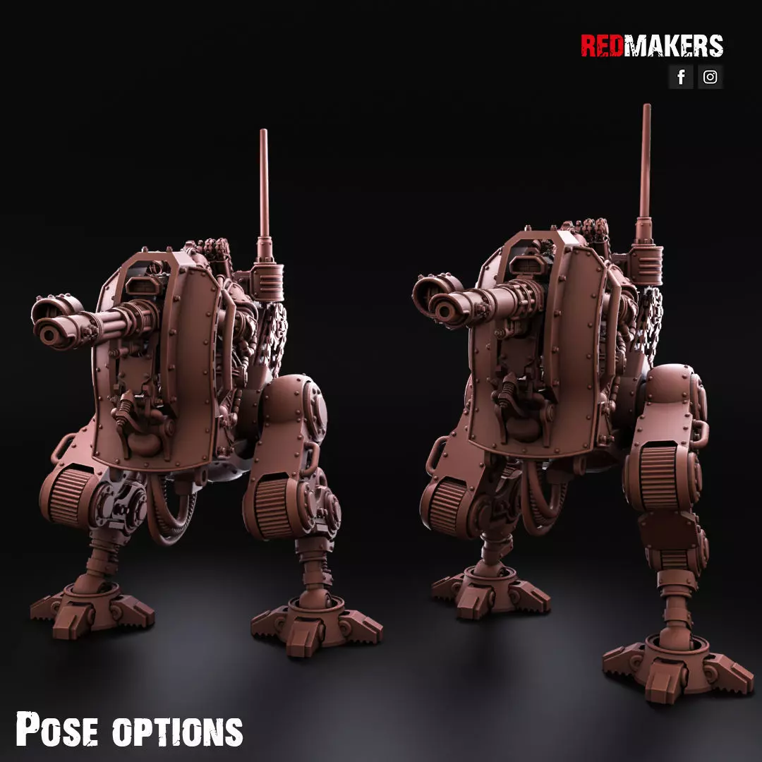 Scout Solar Mech - Imperial Force 3D print model_5