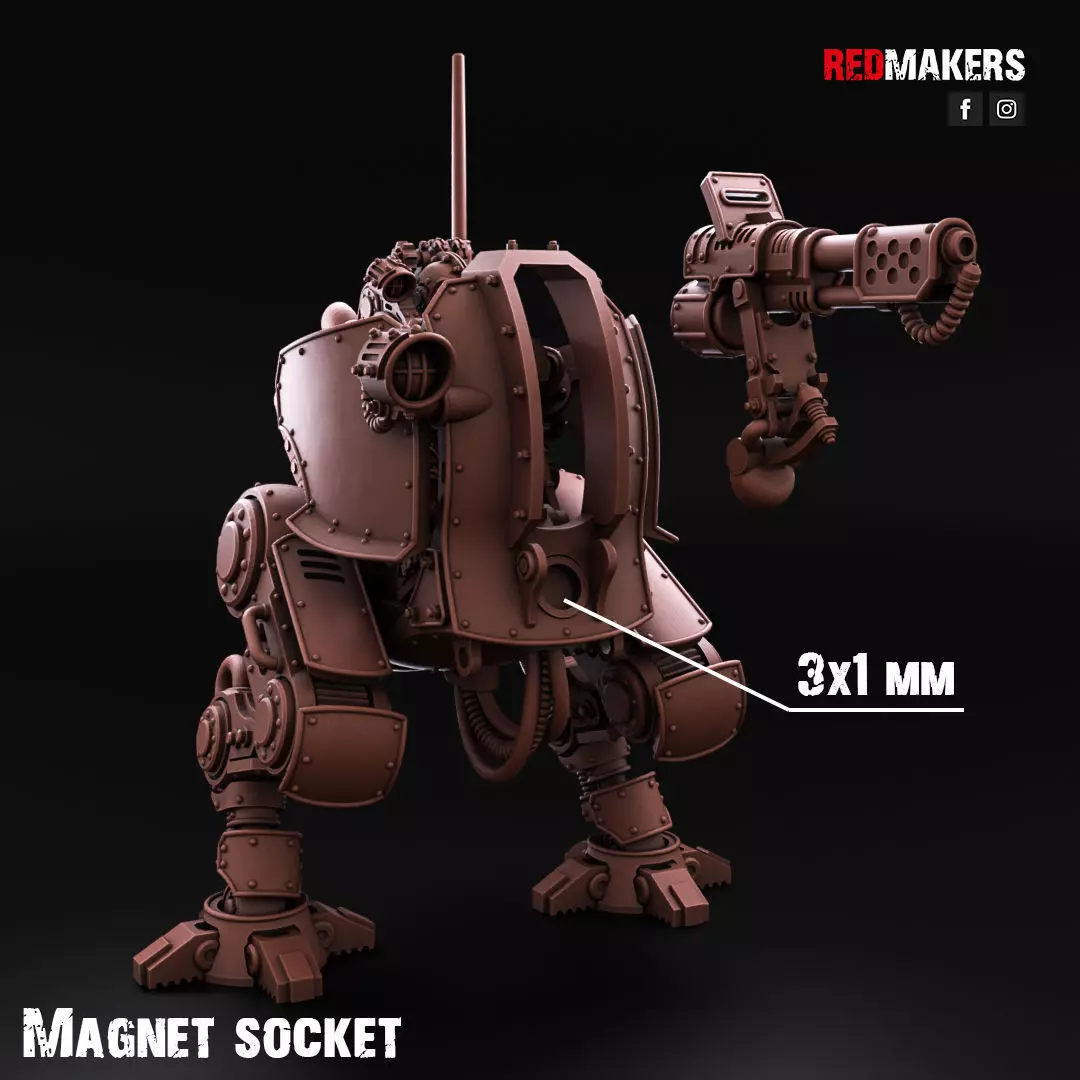 Scout Solar Mech - Imperial Force 3D print model_3