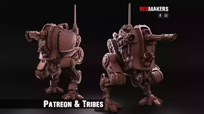 Scout Solar Mech - Imperial Force 3D print model