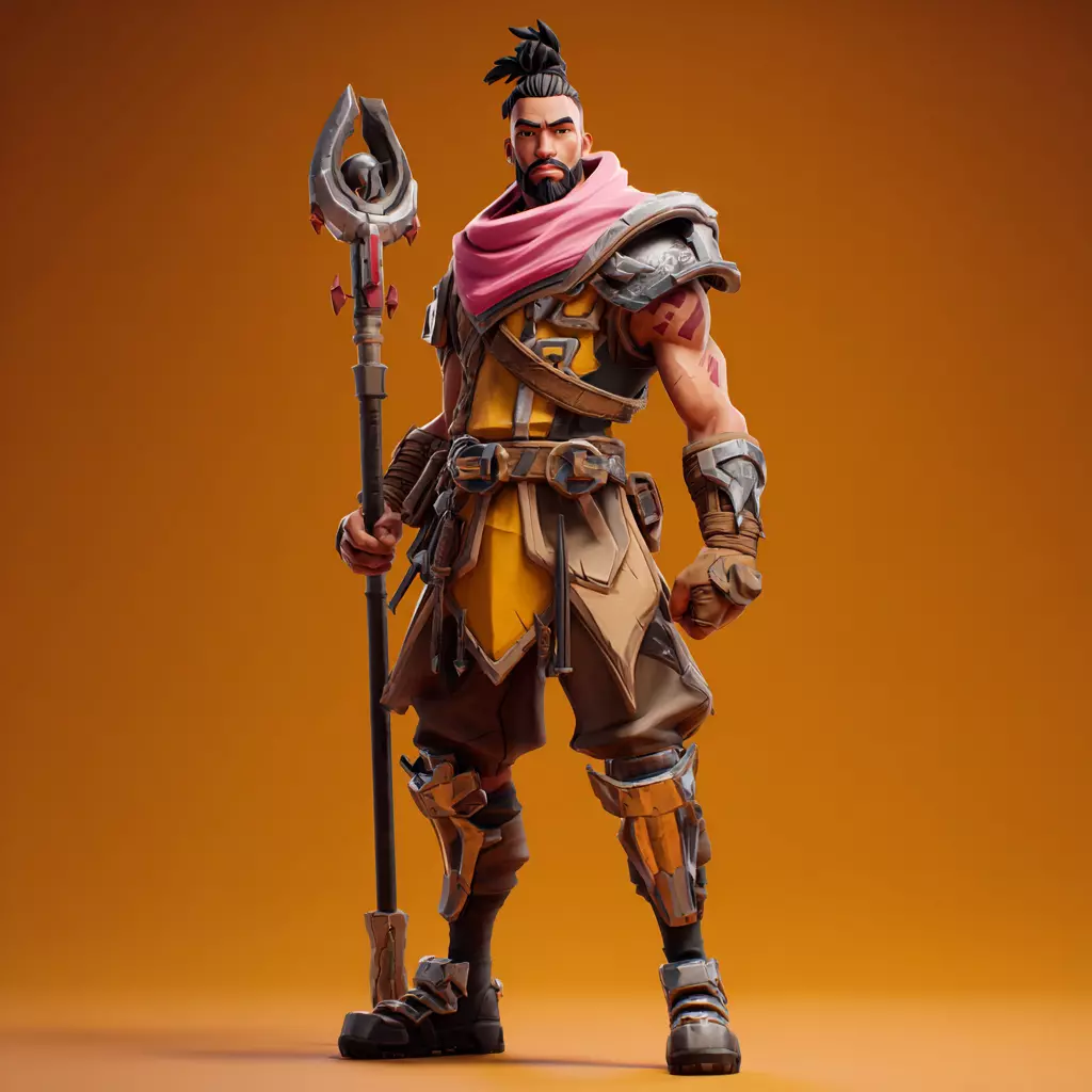 Stylized Warriors 3D model_1