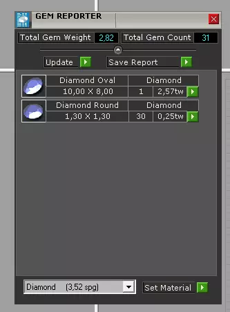 Bezel nice ring 01 3D print model_6