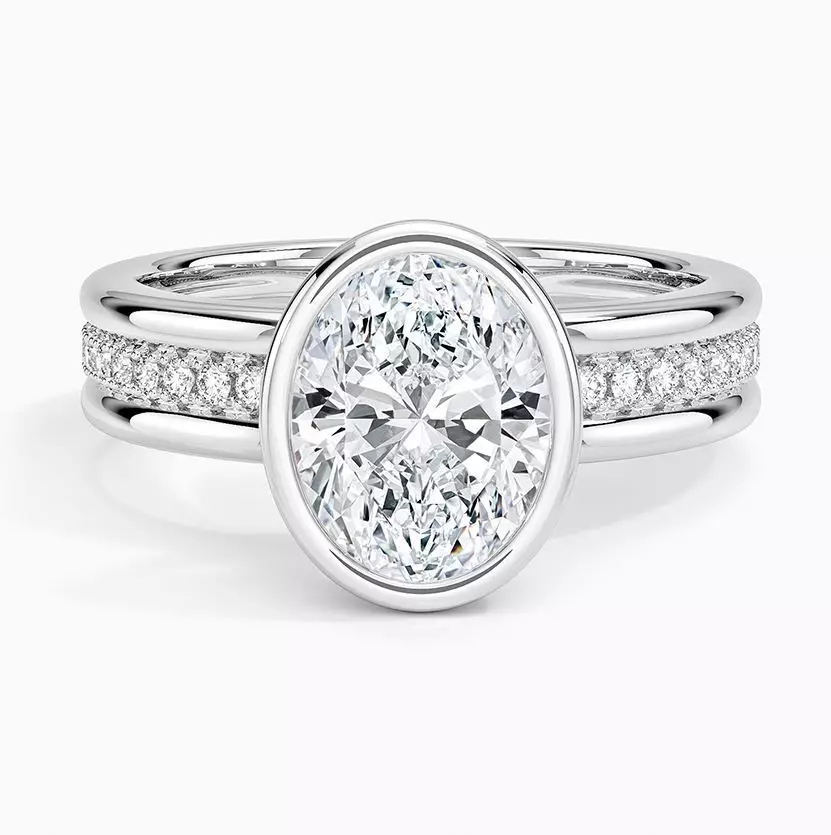 Bezel nice ring 01 3D print model_1