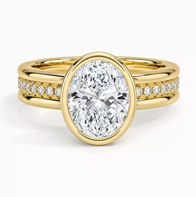 Bezel nice ring 01 3D print model_0