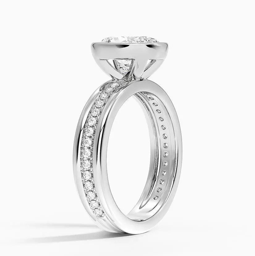 Bezel nice ring 01 3D print model_3