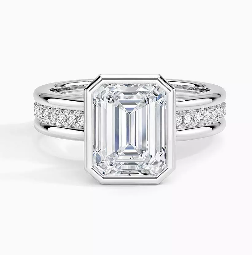 Bezel nice ring 03 3D print model_3