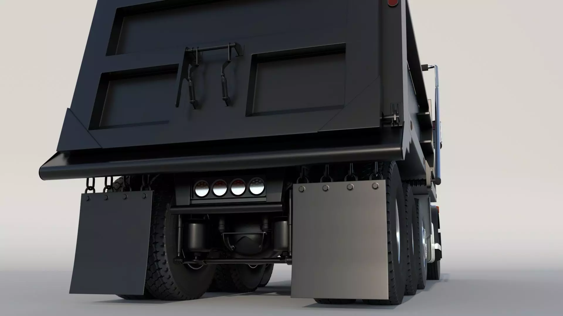 2022 Peterbilt 389 Low-poly 3D model_10