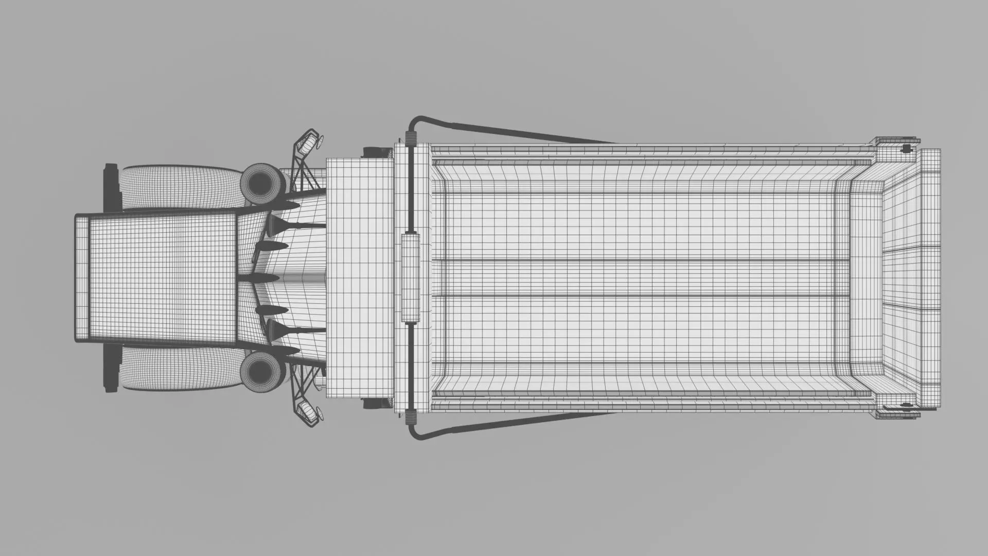 2022 Peterbilt 389 Low-poly 3D model_39
