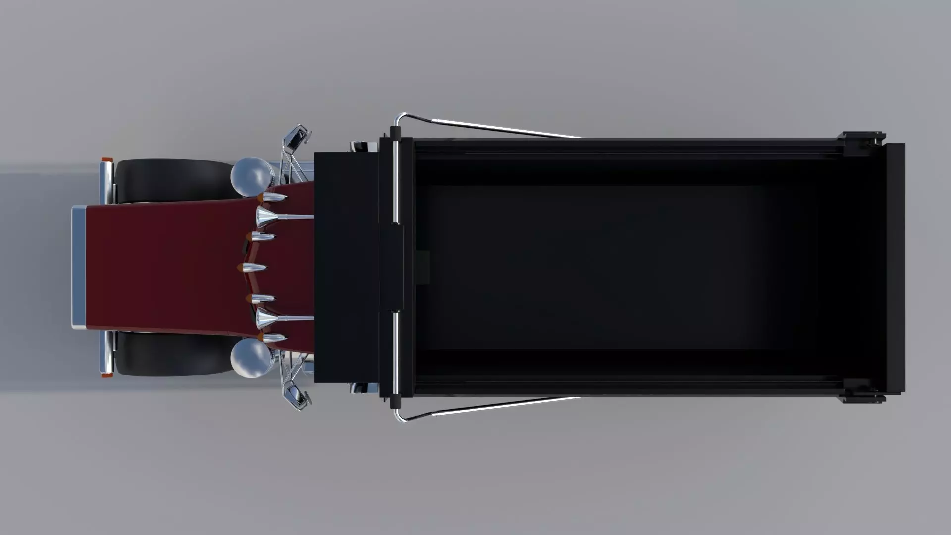 2022 Peterbilt 389 Low-poly 3D model_12