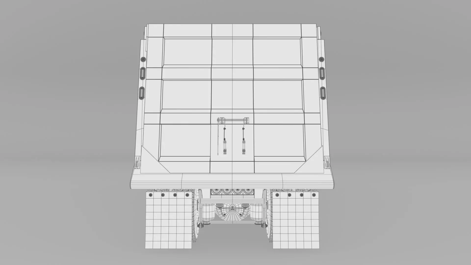 2022 Peterbilt 389 Low-poly 3D model_26