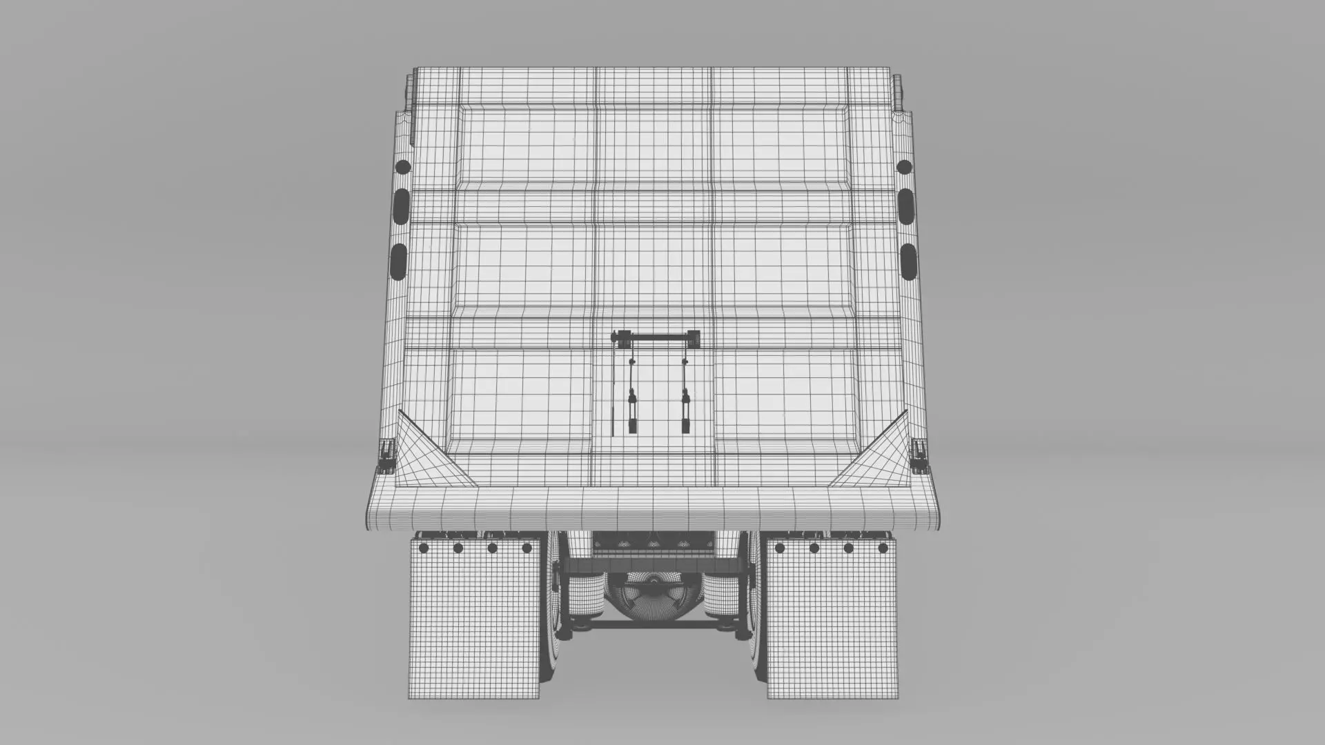 2022 Peterbilt 389 Low-poly 3D model_27