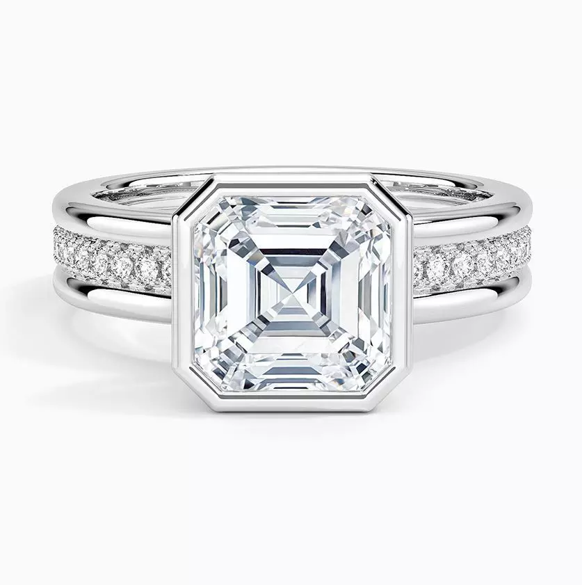 Bezel nice ring 04 3D print model_3