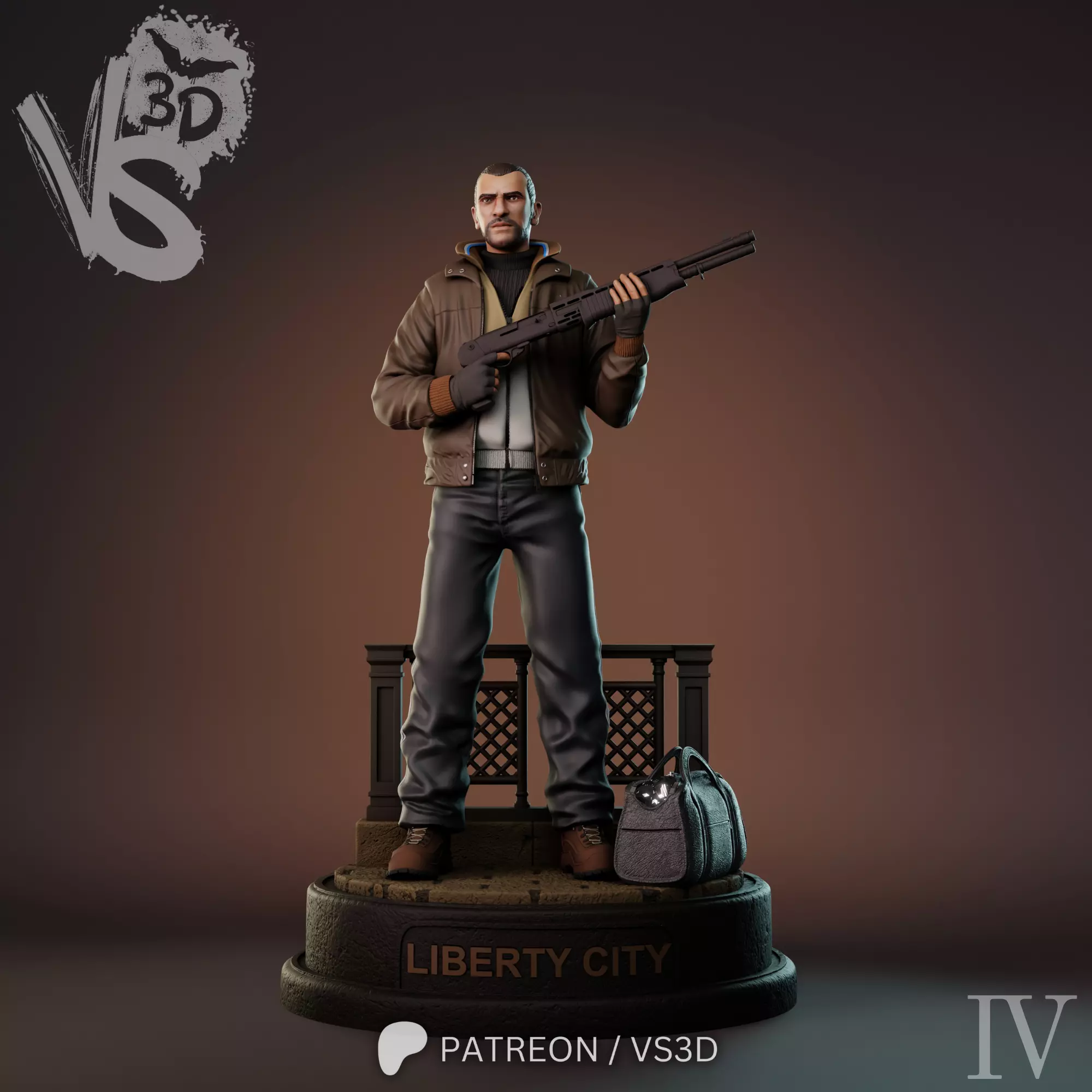 Cousin 3D print model_2