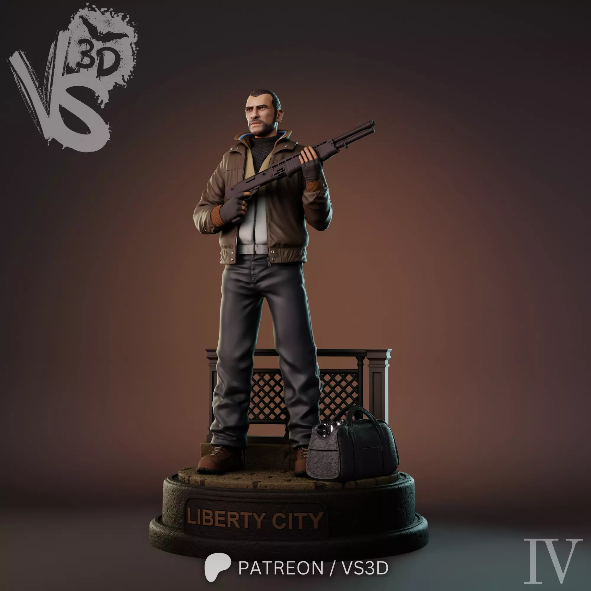 Cousin 3D print model_4