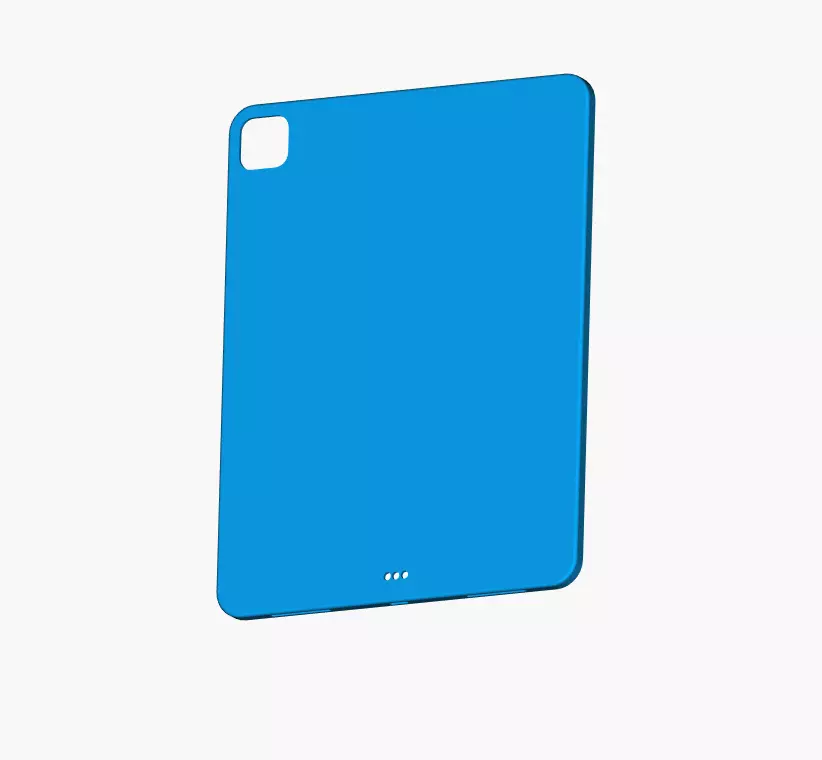 Apple iPad Pro 13 2025 case 3D print model_3