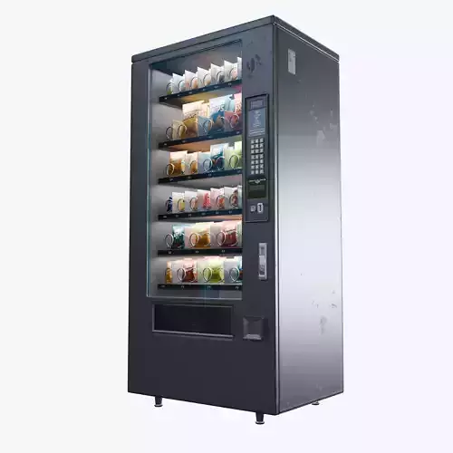 Vending Machine  Game Ready PBR Model