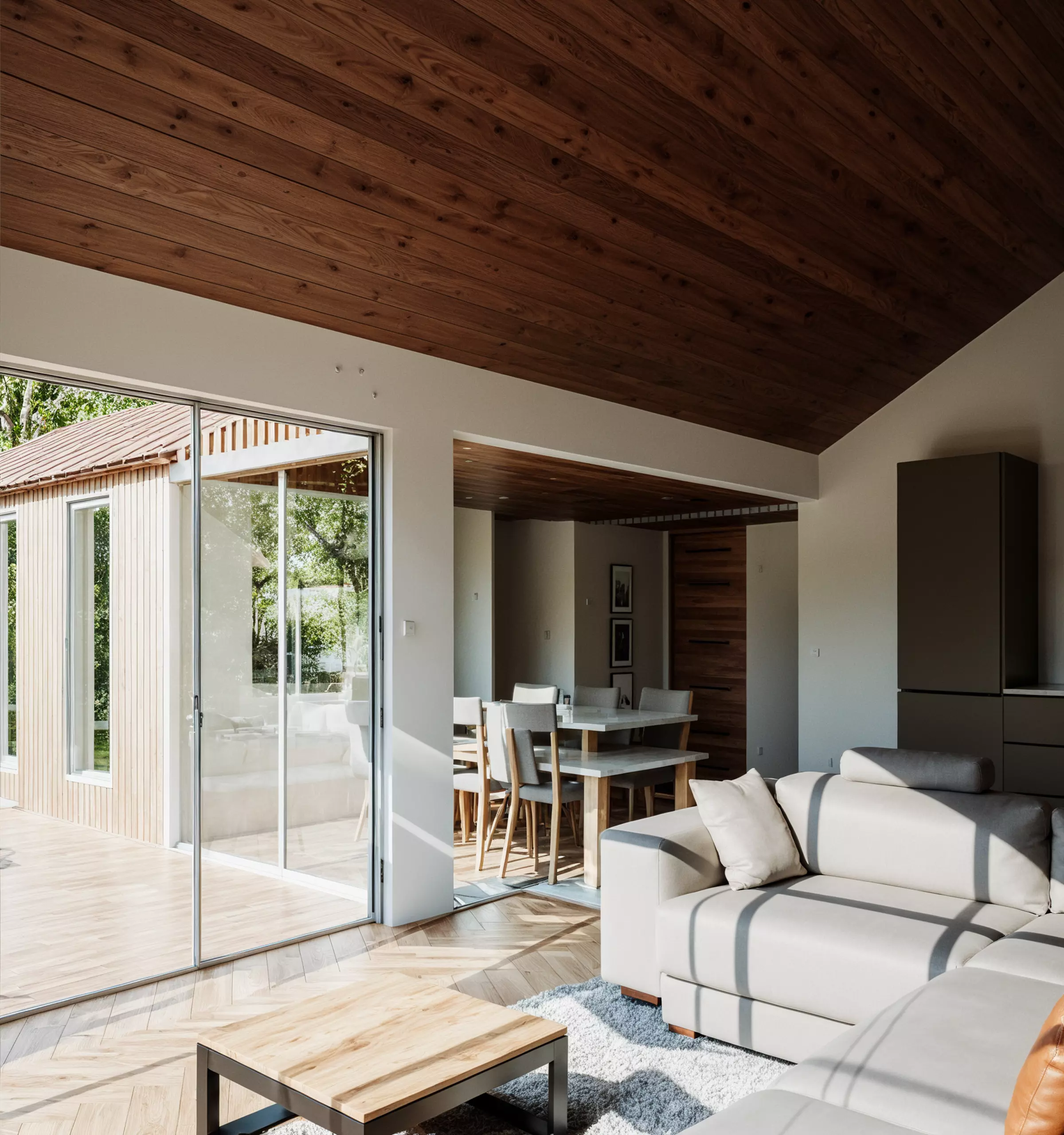 Modern Cabin 3D Model Minimal tiny House IFC SKP OBJ FBX GLB 3D model_7