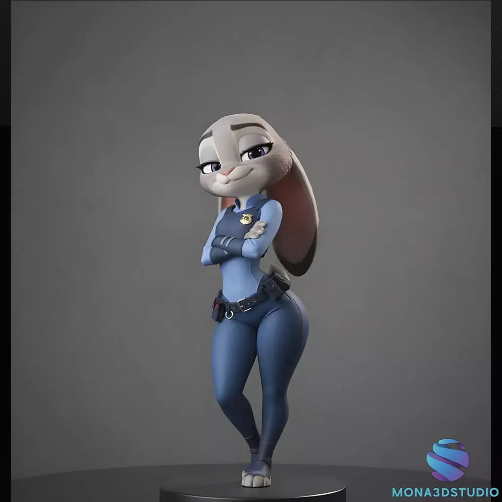 Judy Hopps Zootopia 3D Printable Model 3D print model