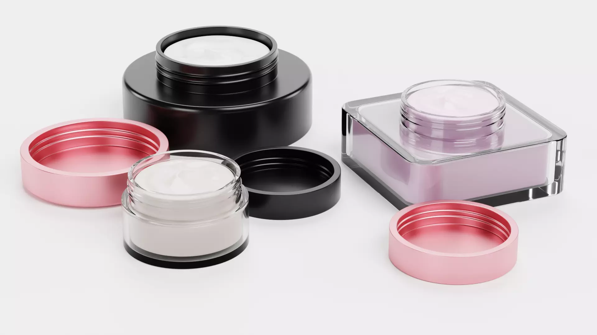 -Face Creams- 3D model_4