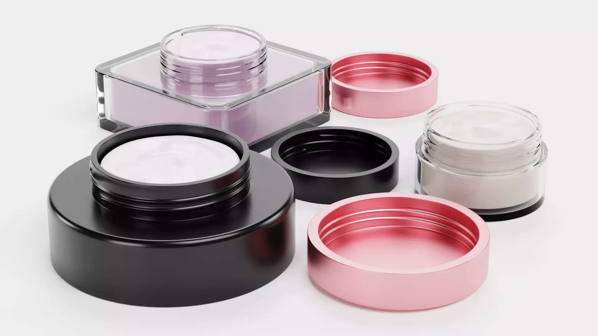 -Face Creams- 3D model_2