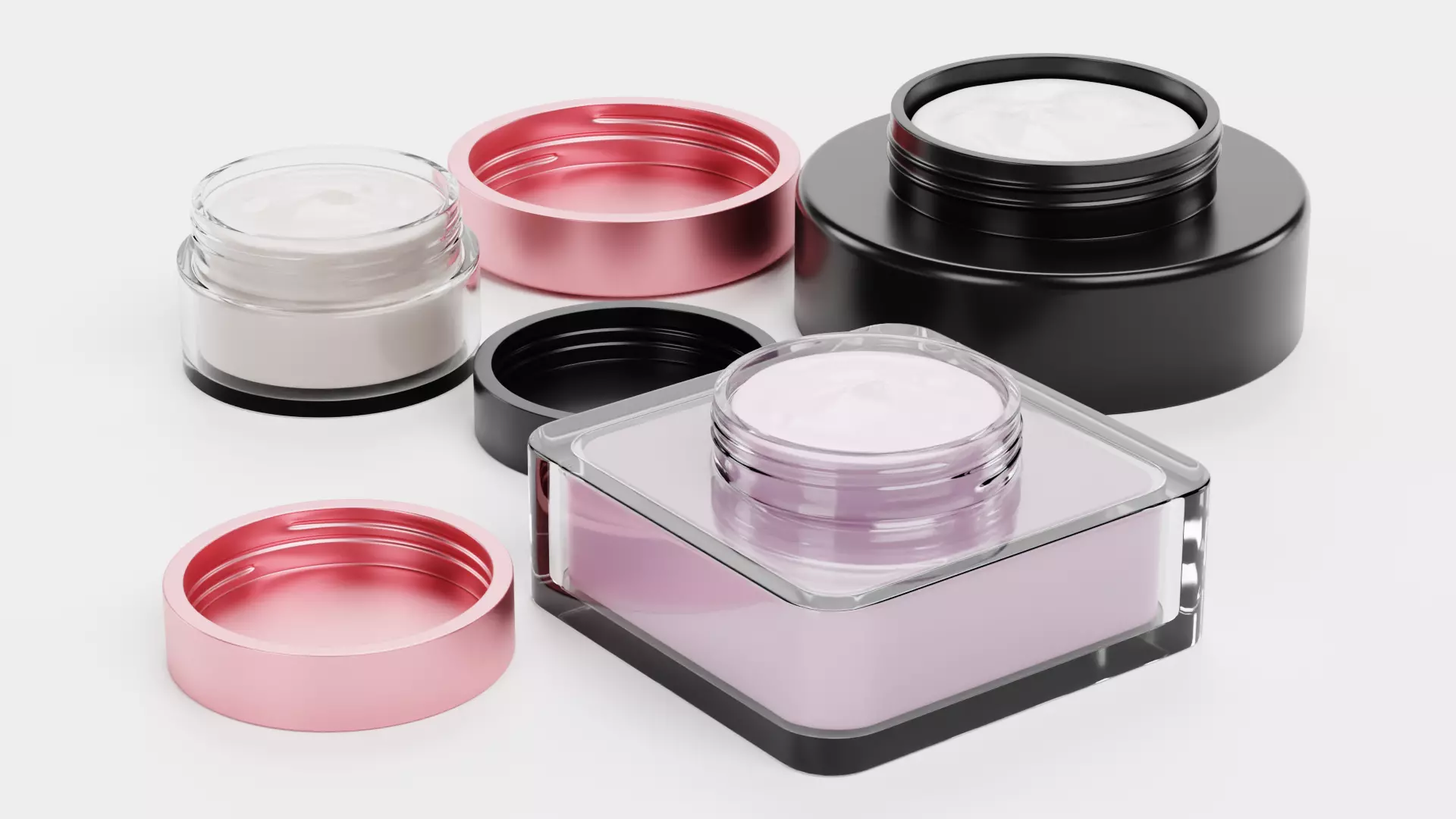 -Face Creams- 3D model_3