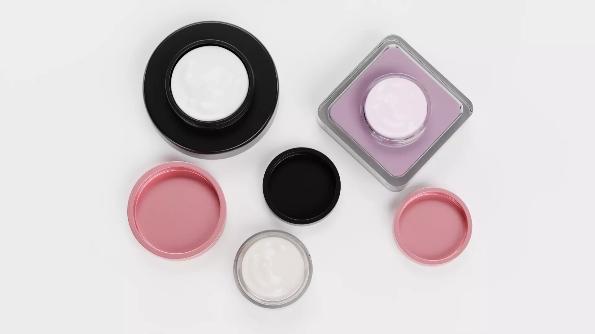 -Face Creams- 3D model_1