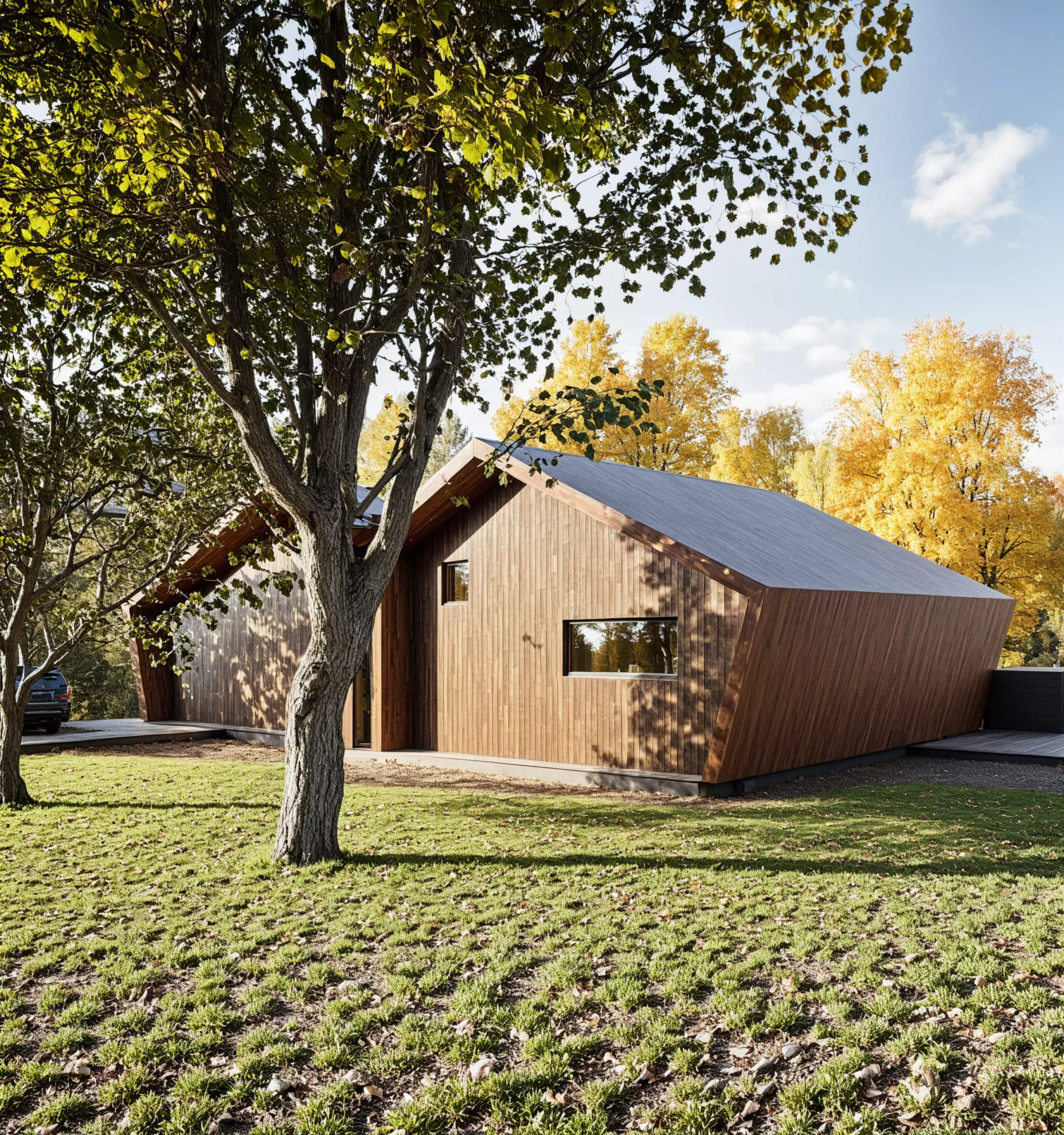 Tiny House 3D Model Modern Architecture IFC SKP OBJ FBX GLB 3D model_5