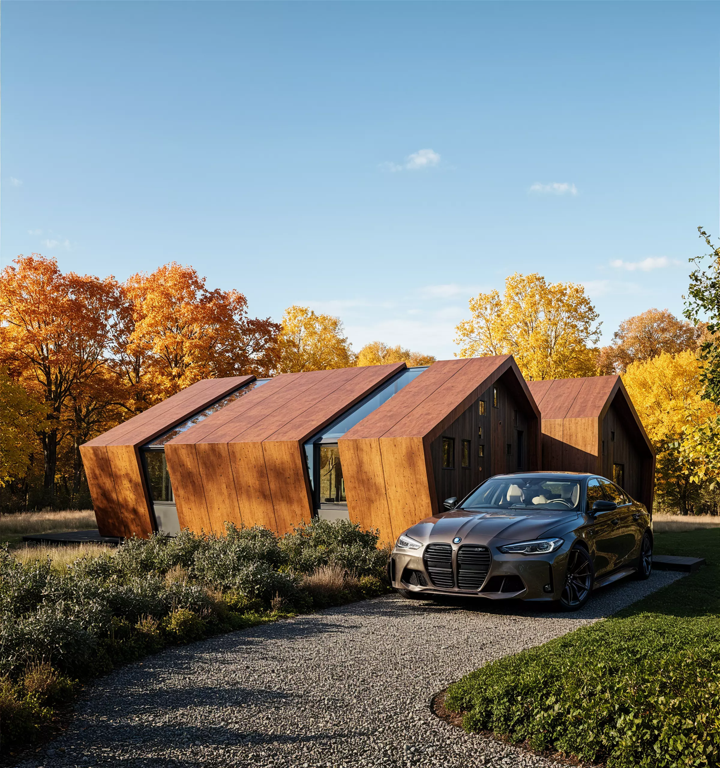 Tiny House 3D Model Modern Architecture IFC SKP OBJ FBX GLB 3D model_4