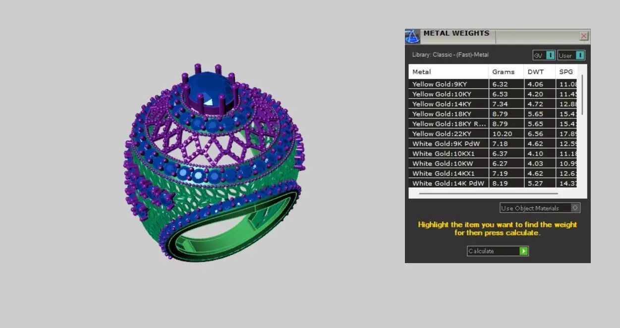 Turkish Rings 3D print model_4