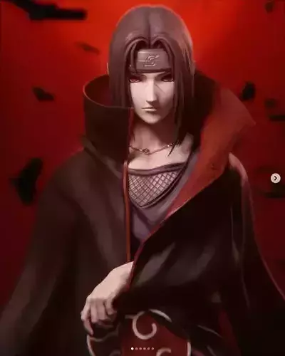 ITACHI UCHIHA AKATSUKI MODEL 3D