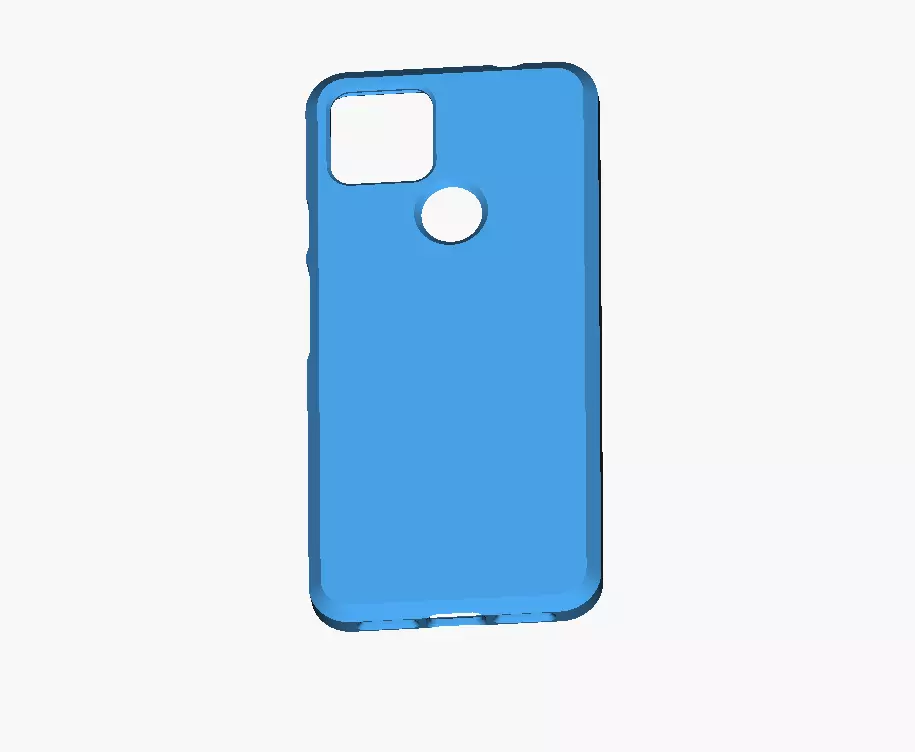 Google Pixel 5a Case v1 3D print model_2