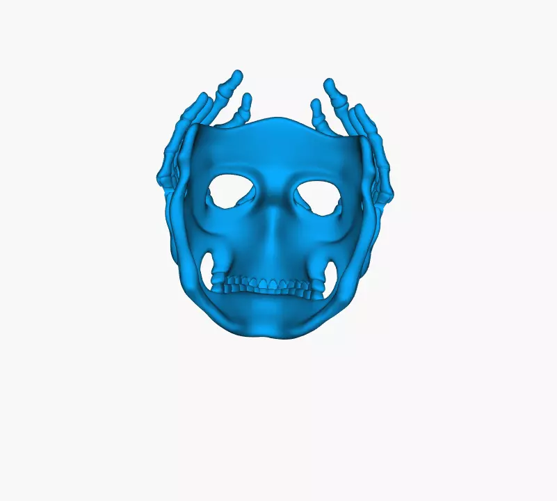 Mask  v2 3D print model_4