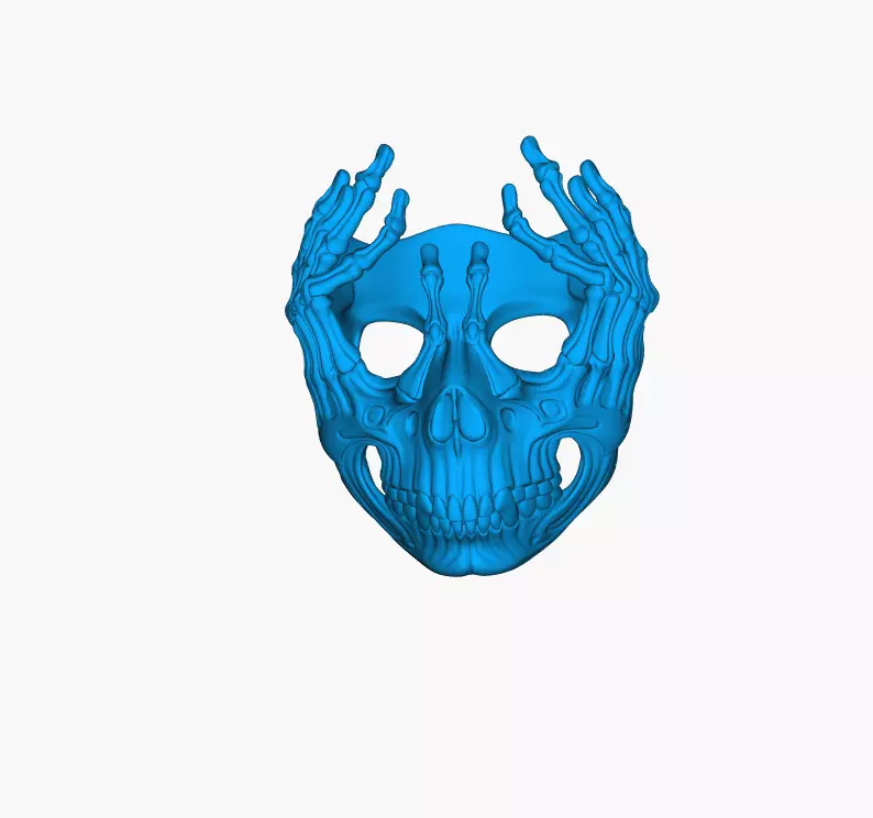 Mask  v2 3D print model_3