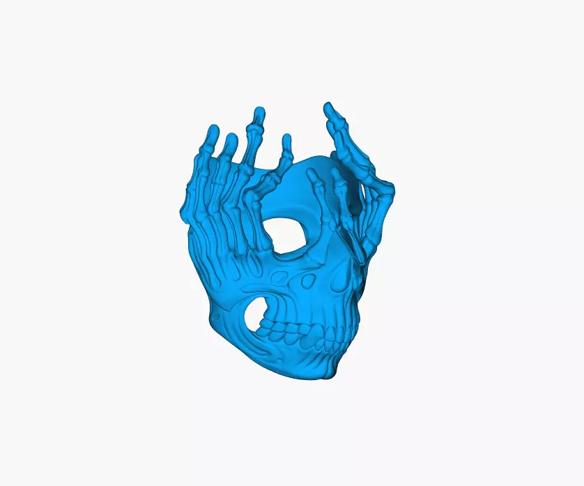 Mask  v2 3D print model_2