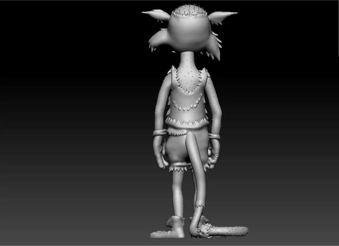 PACK TOM AND JERRY BALDIES-PARTS AND COMPLETE 3D print model_37