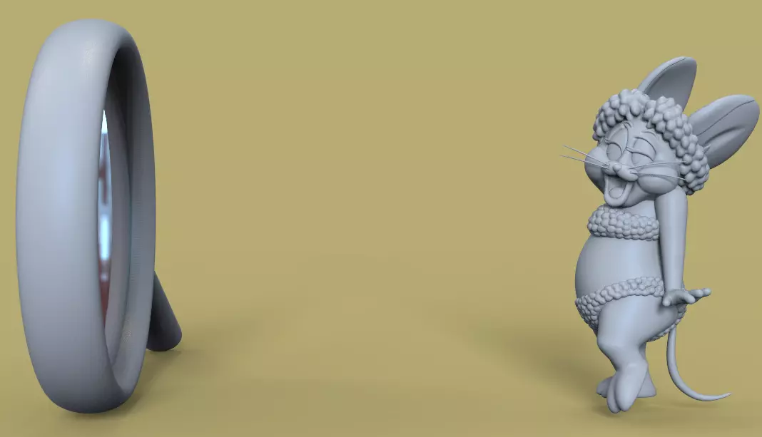 PACK TOM AND JERRY BALDIES-PARTS AND COMPLETE 3D print model_30