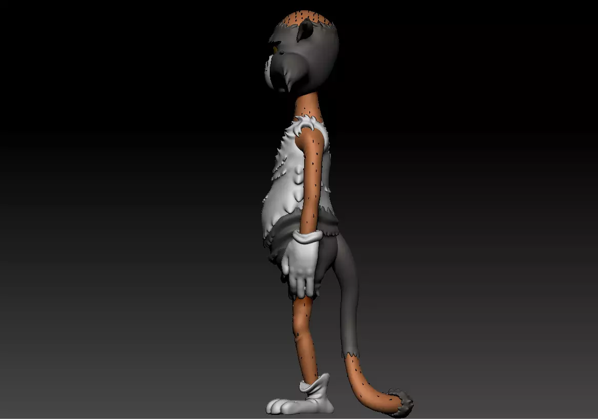 PACK TOM AND JERRY BALDIES-PARTS AND COMPLETE 3D print model_4