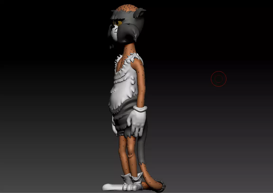 PACK TOM AND JERRY BALDIES-PARTS AND COMPLETE 3D print model_3