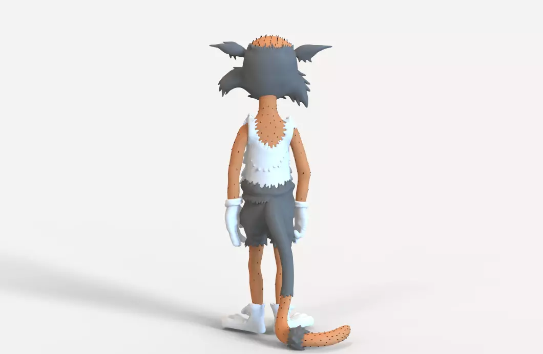 PACK TOM AND JERRY BALDIES-PARTS AND COMPLETE 3D print model_13