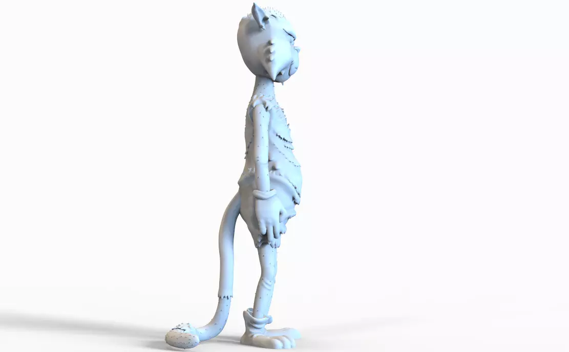 PACK TOM AND JERRY BALDIES-PARTS AND COMPLETE 3D print model_43