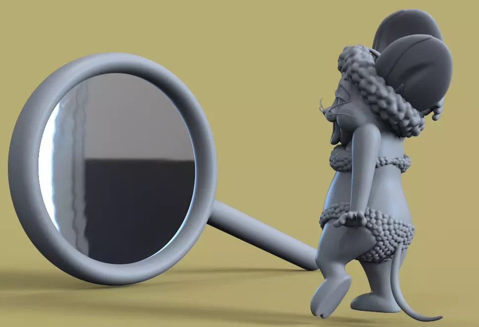 PACK TOM AND JERRY BALDIES-PARTS AND COMPLETE 3D print model_29