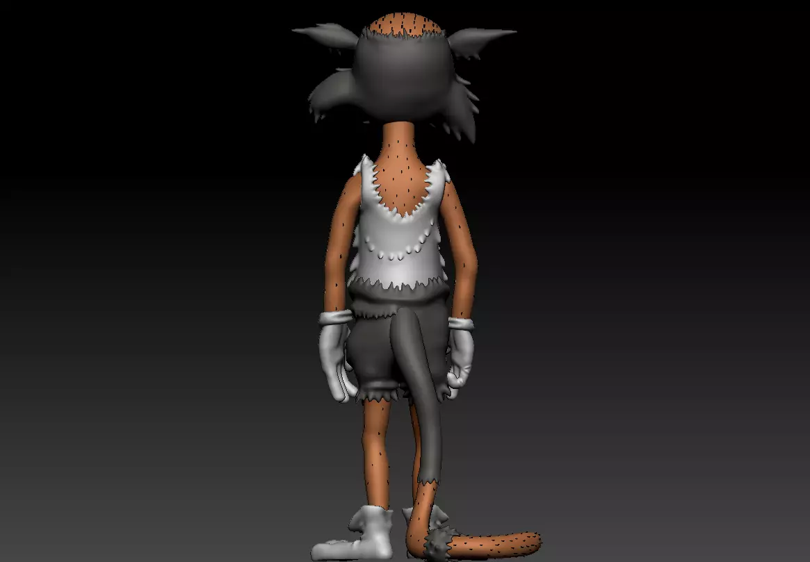 PACK TOM AND JERRY BALDIES-PARTS AND COMPLETE 3D print model_6