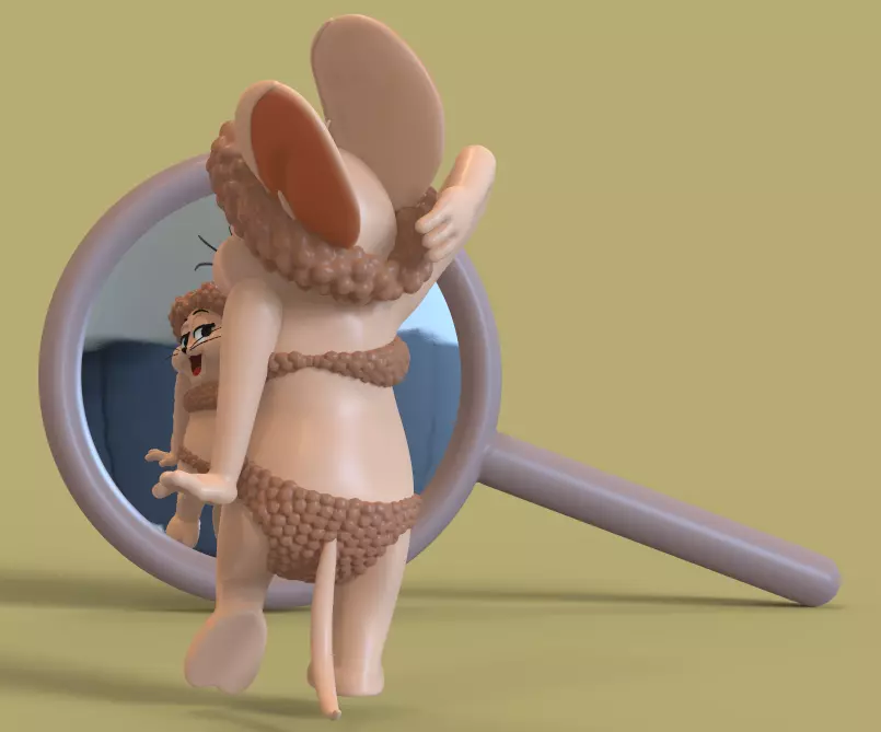 PACK TOM AND JERRY BALDIES-PARTS AND COMPLETE 3D print model_22