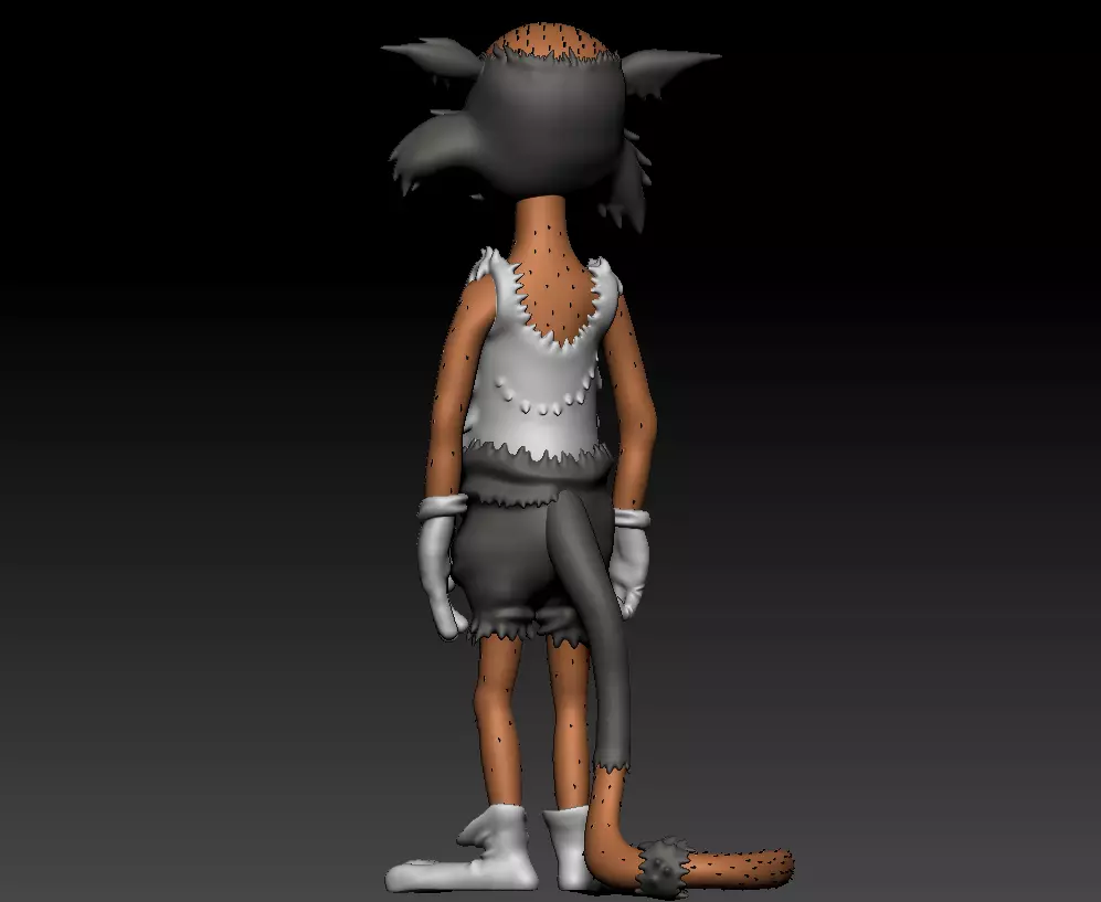 PACK TOM AND JERRY BALDIES-PARTS AND COMPLETE 3D print model_5